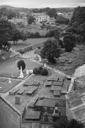 FRENCH CHURCH AND HUGENOT CEMETERY VIEW FROM TOWER